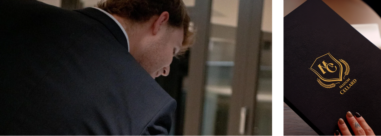 Le restaurant - Maison Cellard - restaurant SERRIERES